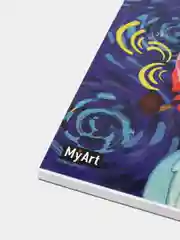 Блокнот для зарисовок А5, бумага 200г/м2. Скетчпад от MyArt "Винсент Ван Гог". Проф-Пресс