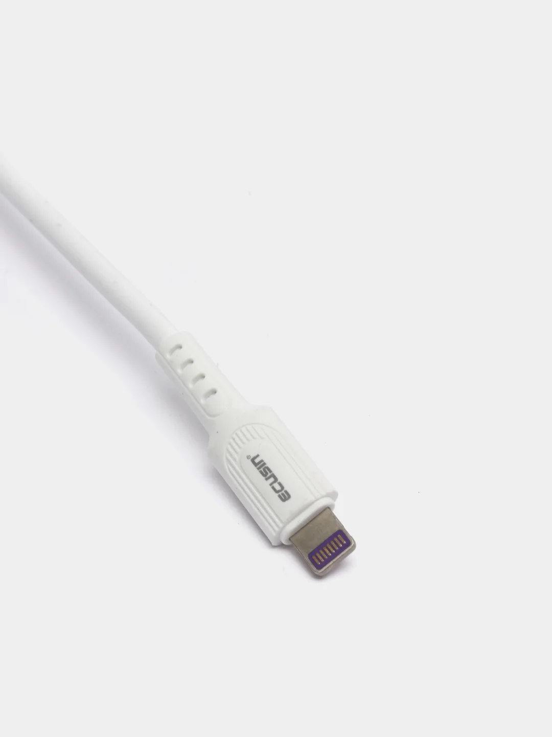 USB кабель ECUSIN, силикон, с выходом Lightning / micro-USB