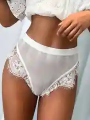 Трусы слипы с высокой талией