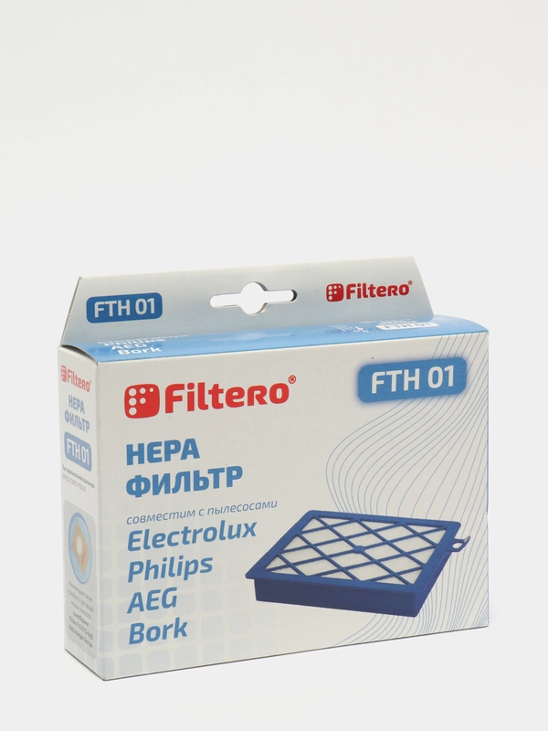 HEPA фильтр Filtero FTH 01 для пылесосов Electrolux, Philips, Bork