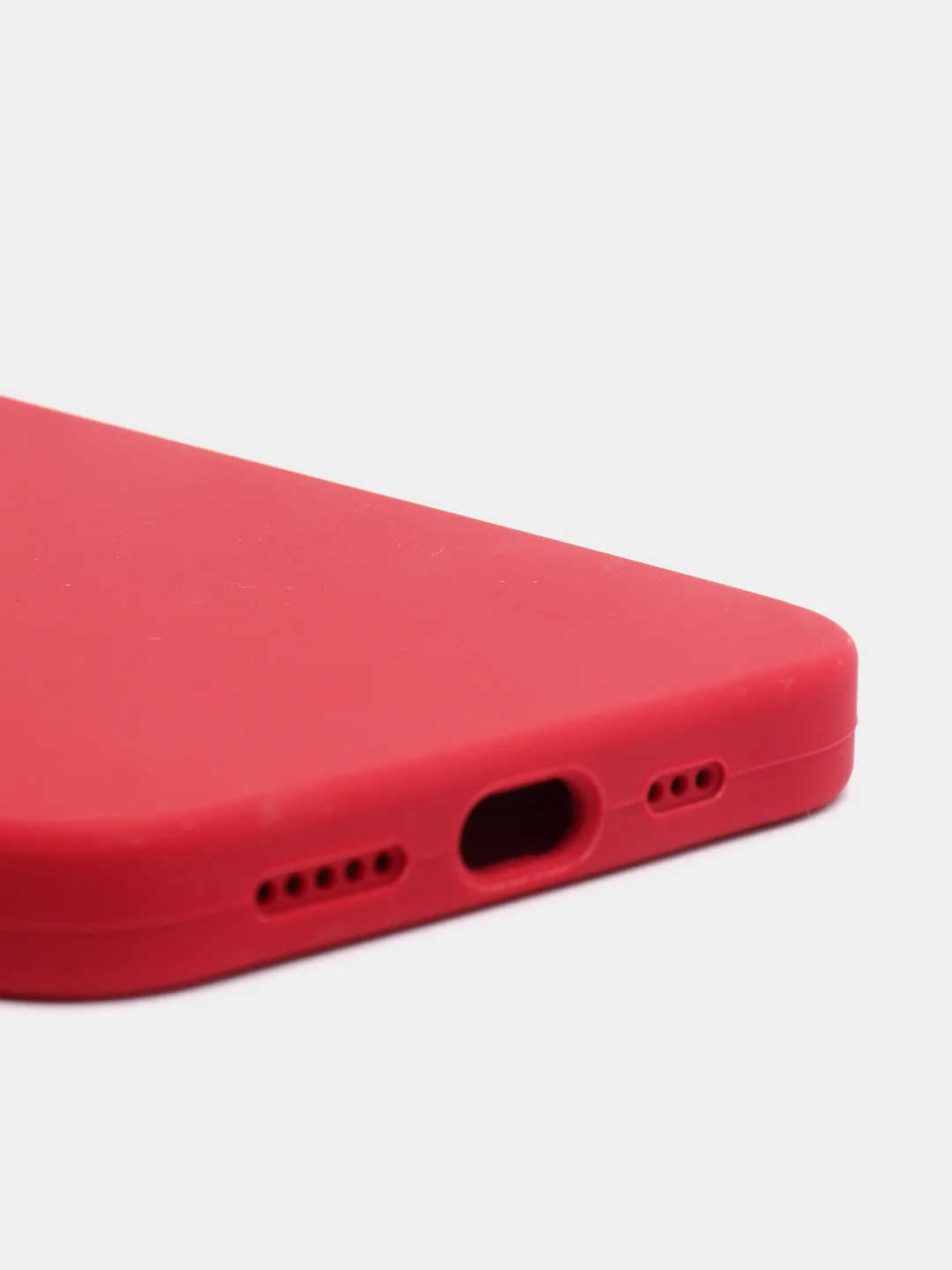 Марсала чехол Silicone Case для iPhone 13 Pro с закрытым низом