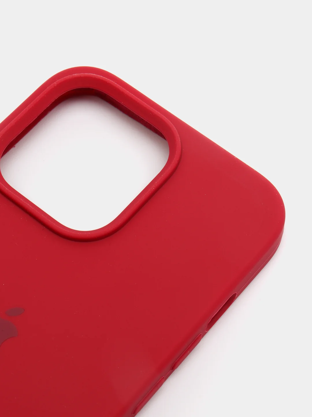 Марсала чехол Silicone Case для iPhone 13 Pro с закрытым низом