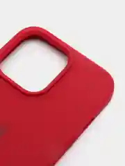 Марсала чехол Silicone Case для iPhone 13 Pro с закрытым низом