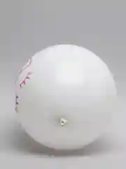 Белый воздушный шарик с единорогом, 1 штука