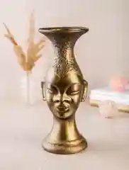 Бронзовый подсвечник Африка / гипс / статуэтка / подставка / девушка / лицо
