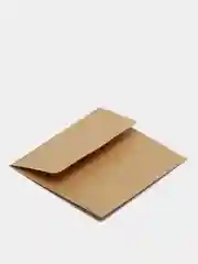 Синий открытка крафт мини