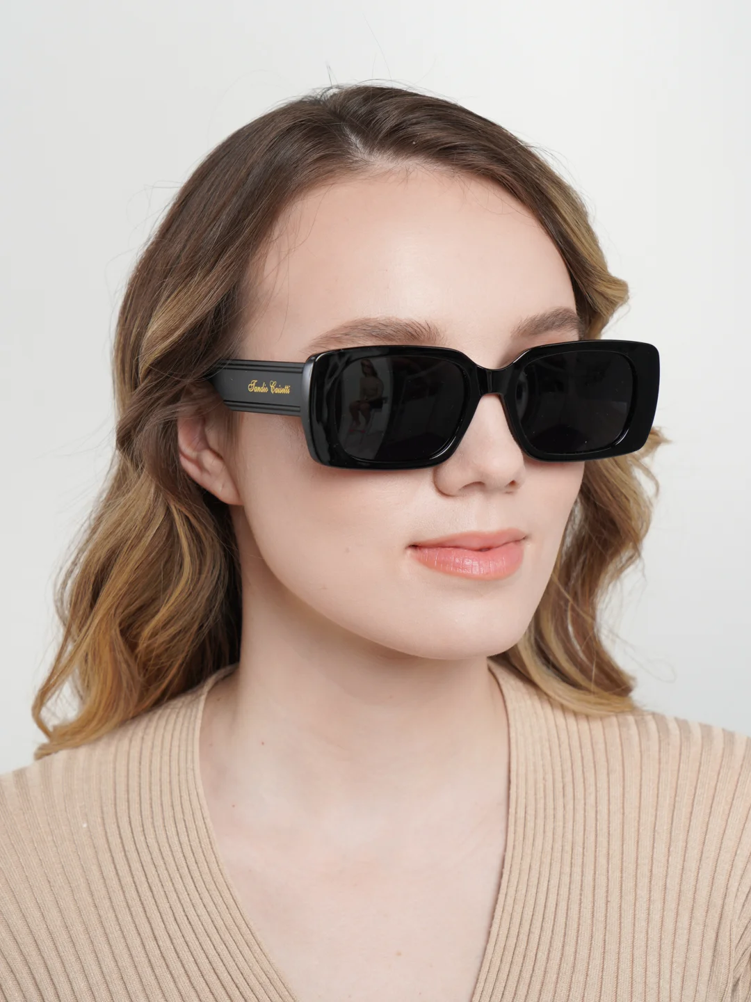 Черный солнцезащитные очки с защитой UV400, 2 цвета