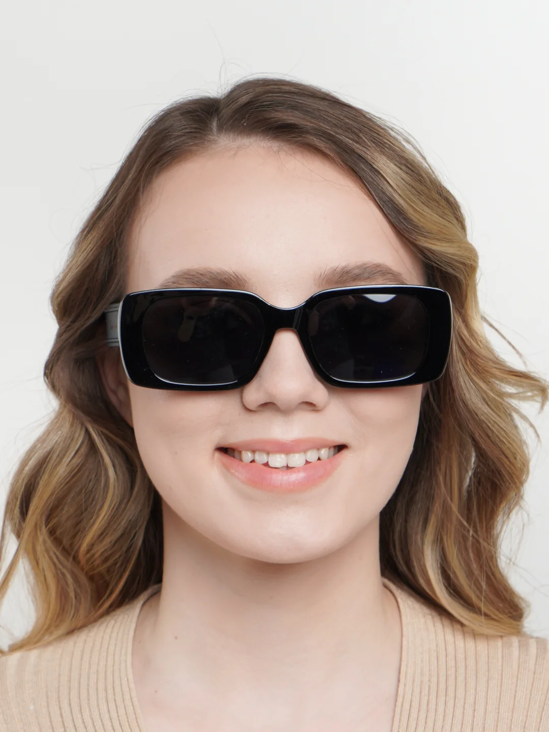 Черный солнцезащитные очки с защитой UV400, 2 цвета