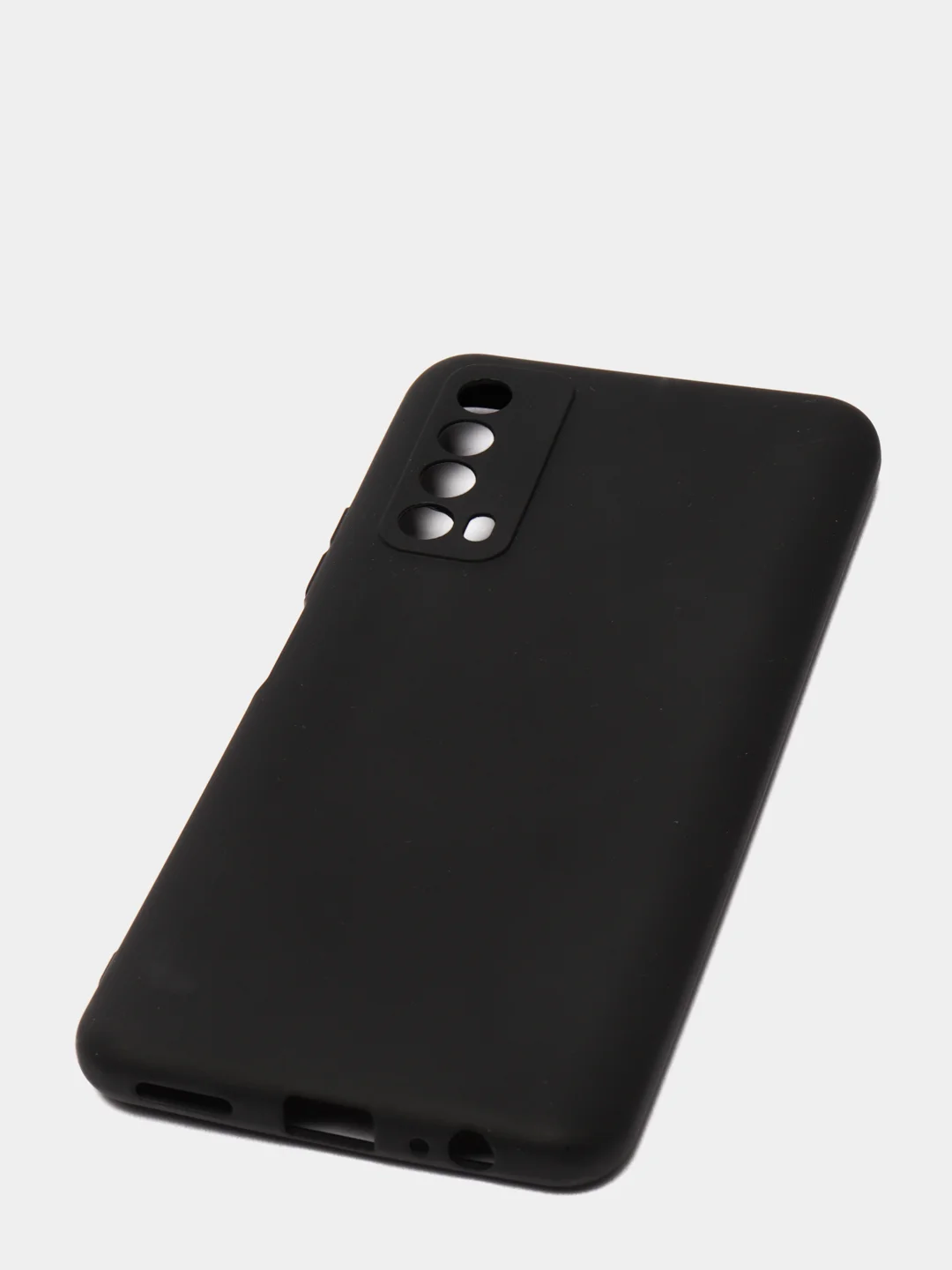 Черный чехол Huawei P Smart 2021 силиконовый