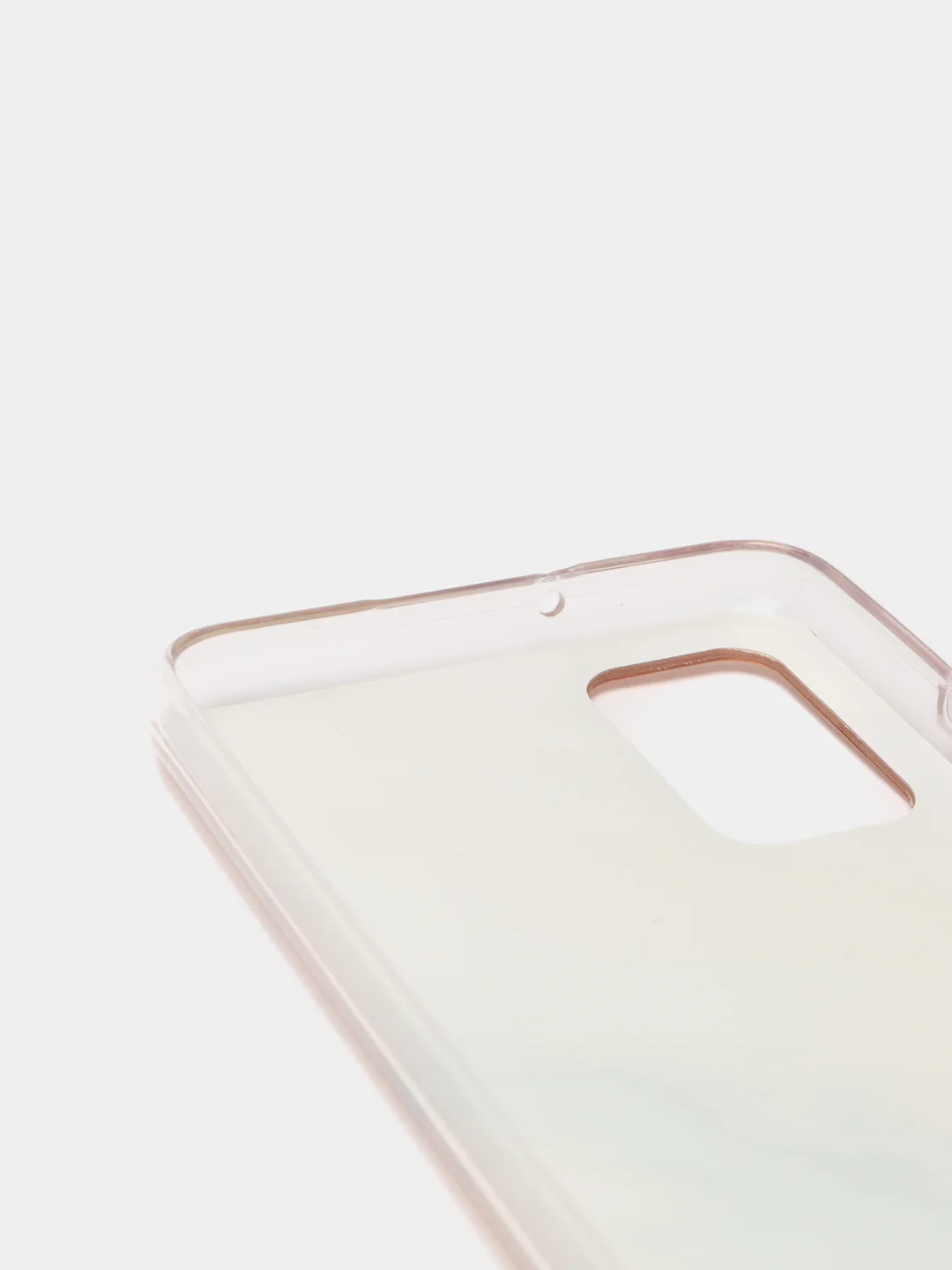 Бежевый меланж чехол Samsung Galaxy A03s, Самсунг Галакси А03с силиконовый с мраморным рисунком