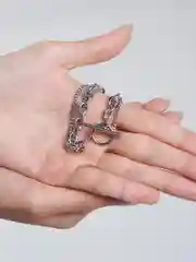 Двухслойная унисекс цепочка