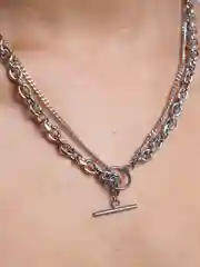 Двухслойная унисекс цепочка