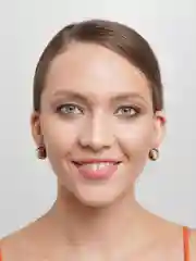 Белый серьги