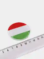 Зеленый термонаклейки на одежду "Якорь"