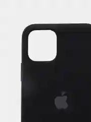 Черный чехол для iPhone 11 Pro 5.8" Silicone Case, закрытый низ с логотипом