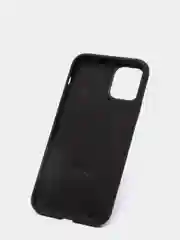 Черный чехол для iPhone 11 Pro 5.8" Silicone Case, закрытый низ с логотипом