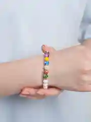 Золотой браслеты парные "Корона" "Слон"
