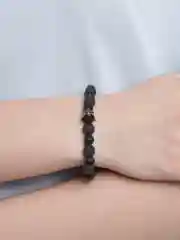 Черный браслеты парные "Корона" "Слон"