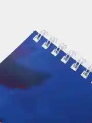 Багровый блокноты для записей с обложкой Аниме
