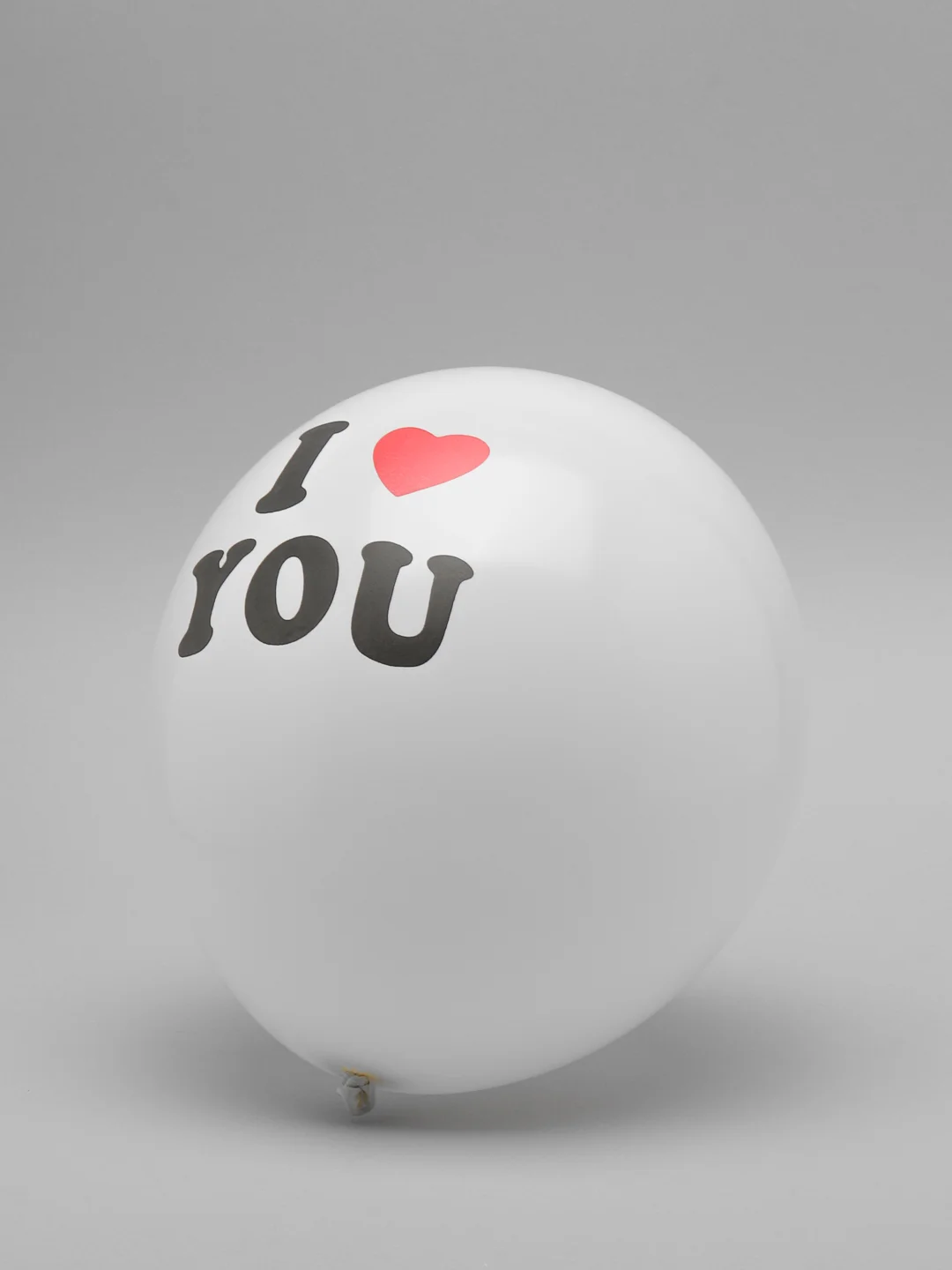 Белый воздушные шары I Love You, 30,5 см