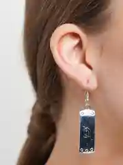 Серый серьги аниме Наруто, 4 вида (Конохи, Акацуки, Сюрикен, Кунай)