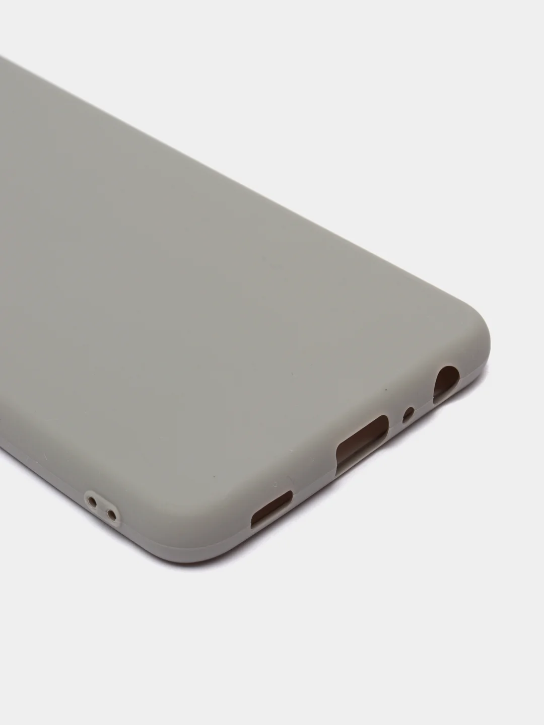 Хаки чехол Samsung Galaxy A32 4G (Самсунг Галакси А32) силиконовый цветной матовый