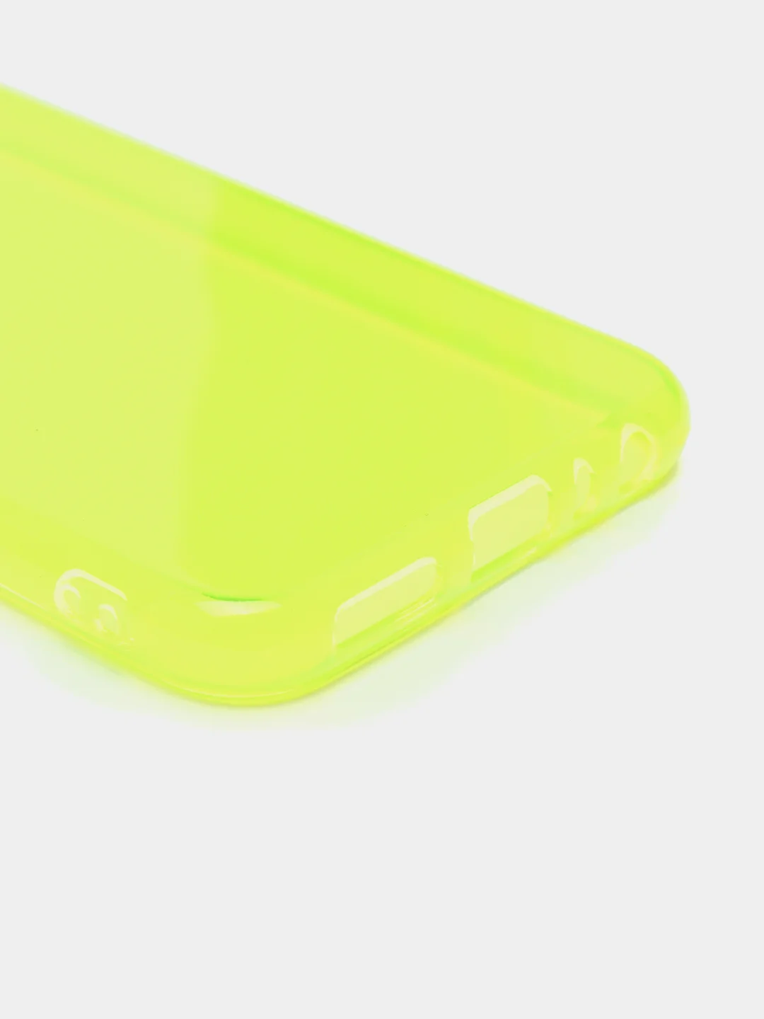 Желтый чехол Xiaomi Redmi Note 8, Note 8 2021, Редми Нот 8 прозрачный плотный неоновый с оттенком