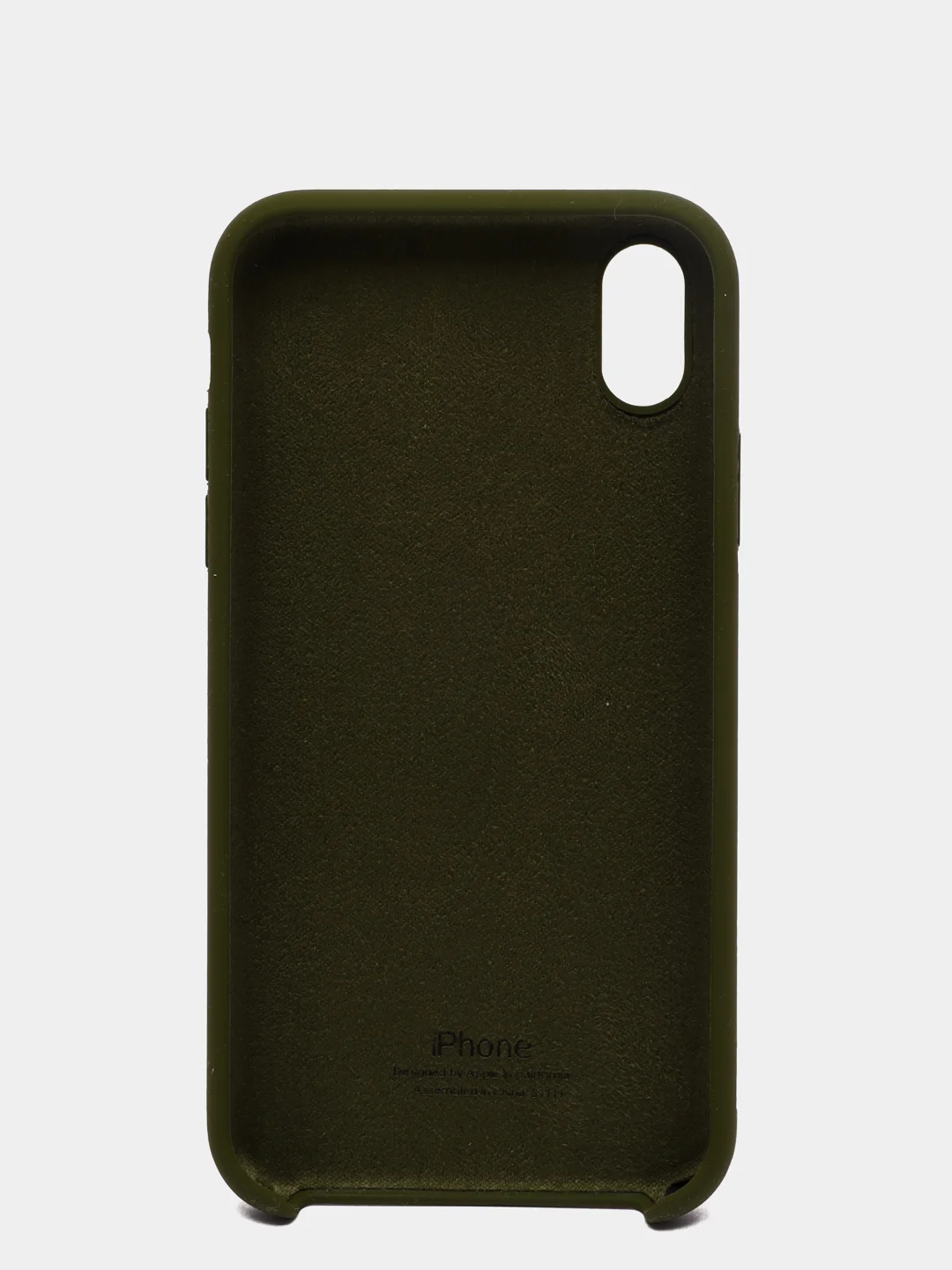 Зеленый silicone Case для iPhone XR чехол на iPhone XR противоударный, защитный Apple iPhone XR