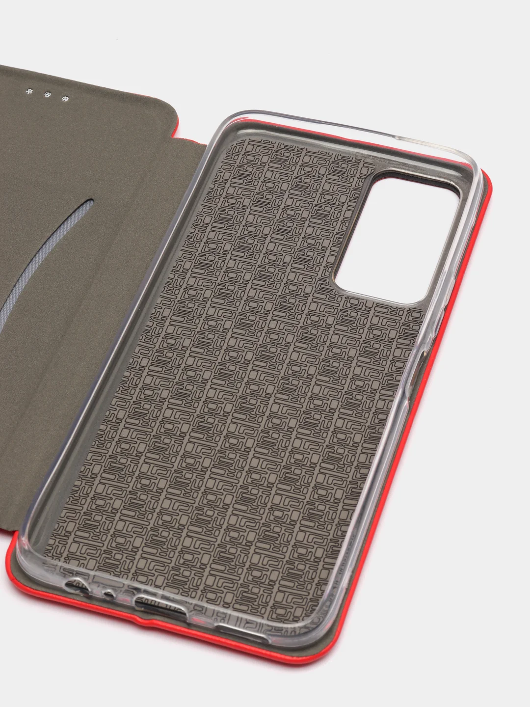 Красный чехол книжка TECNO Camon 18 / Camon 18P
