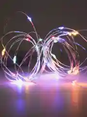 Прозрачный светодиодная гирлянда проволочная на батарейках АА и CR2032, 1, 2, 3, 5 м