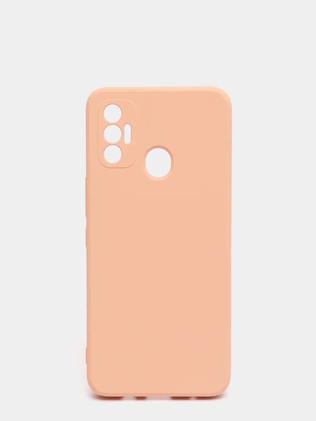 Пудровый чехол с защитой камеры и бархатом внутри TECNO SPARK 7