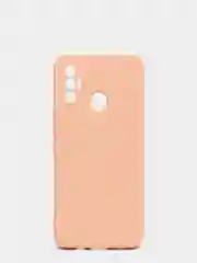 Пудровый чехол с защитой камеры и бархатом внутри TECNO SPARK 7