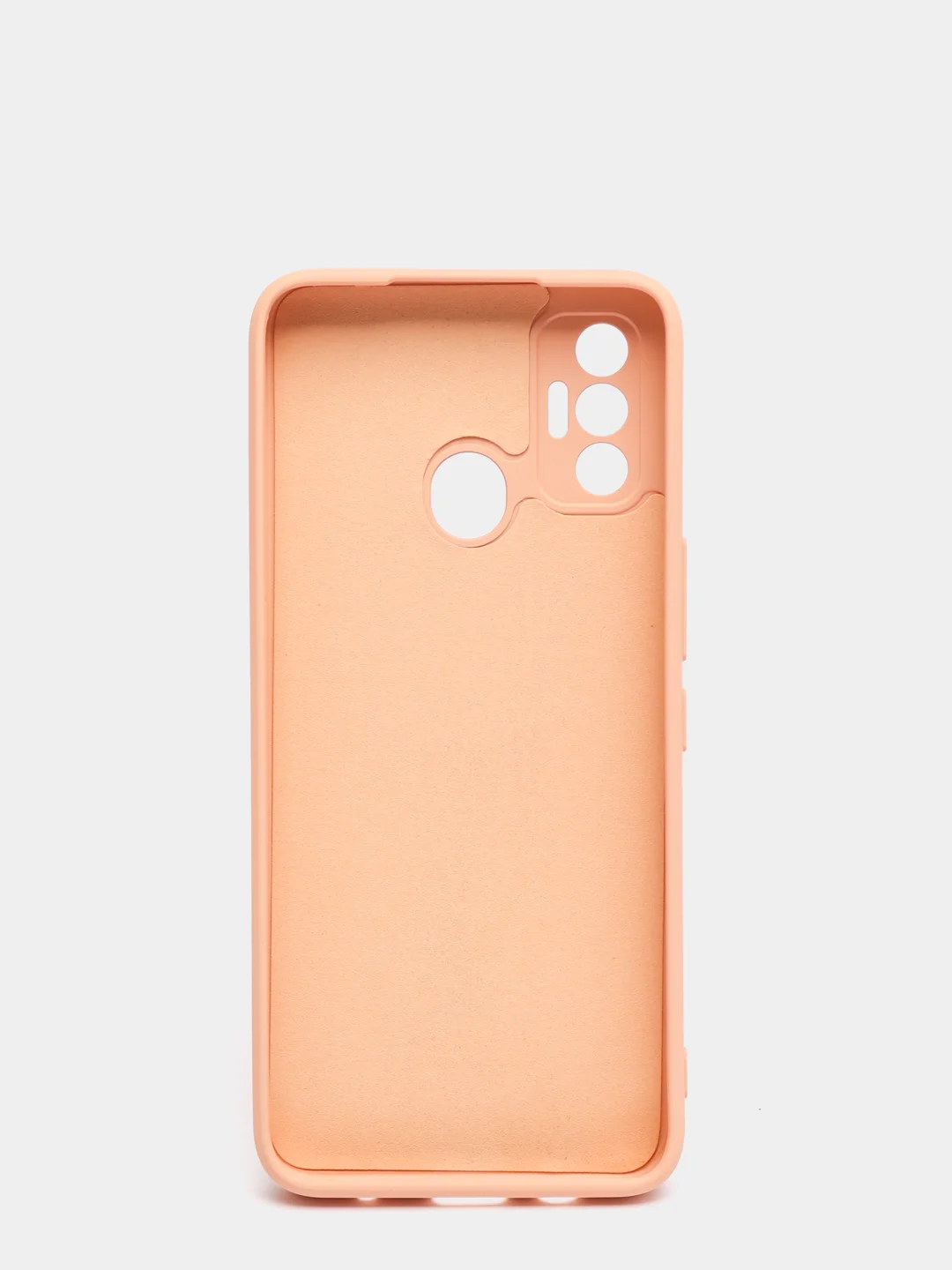 Пудровый чехол с защитой камеры и бархатом внутри TECNO SPARK 7