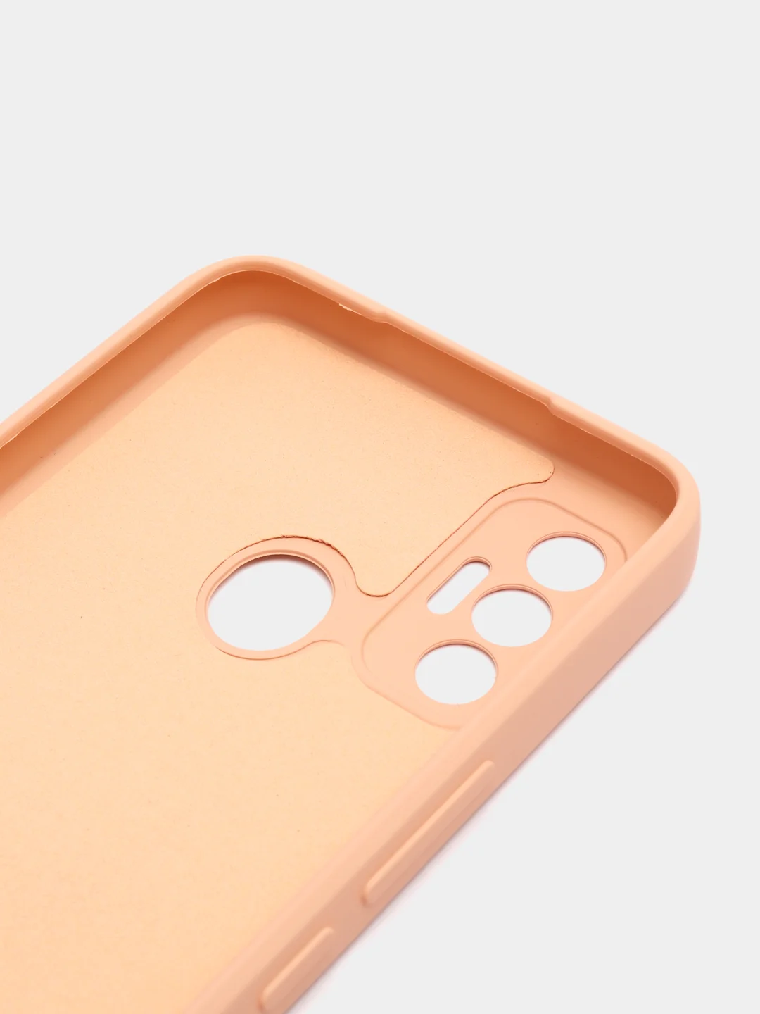 Пудровый чехол с защитой камеры и бархатом внутри TECNO SPARK 7