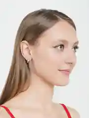 Серебряный серьги, унисекс