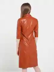 Медный платье женское офисное