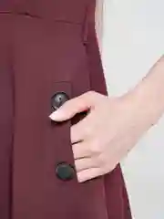 Бордовый платье женское приталенное