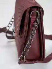 Багровый женская сумка