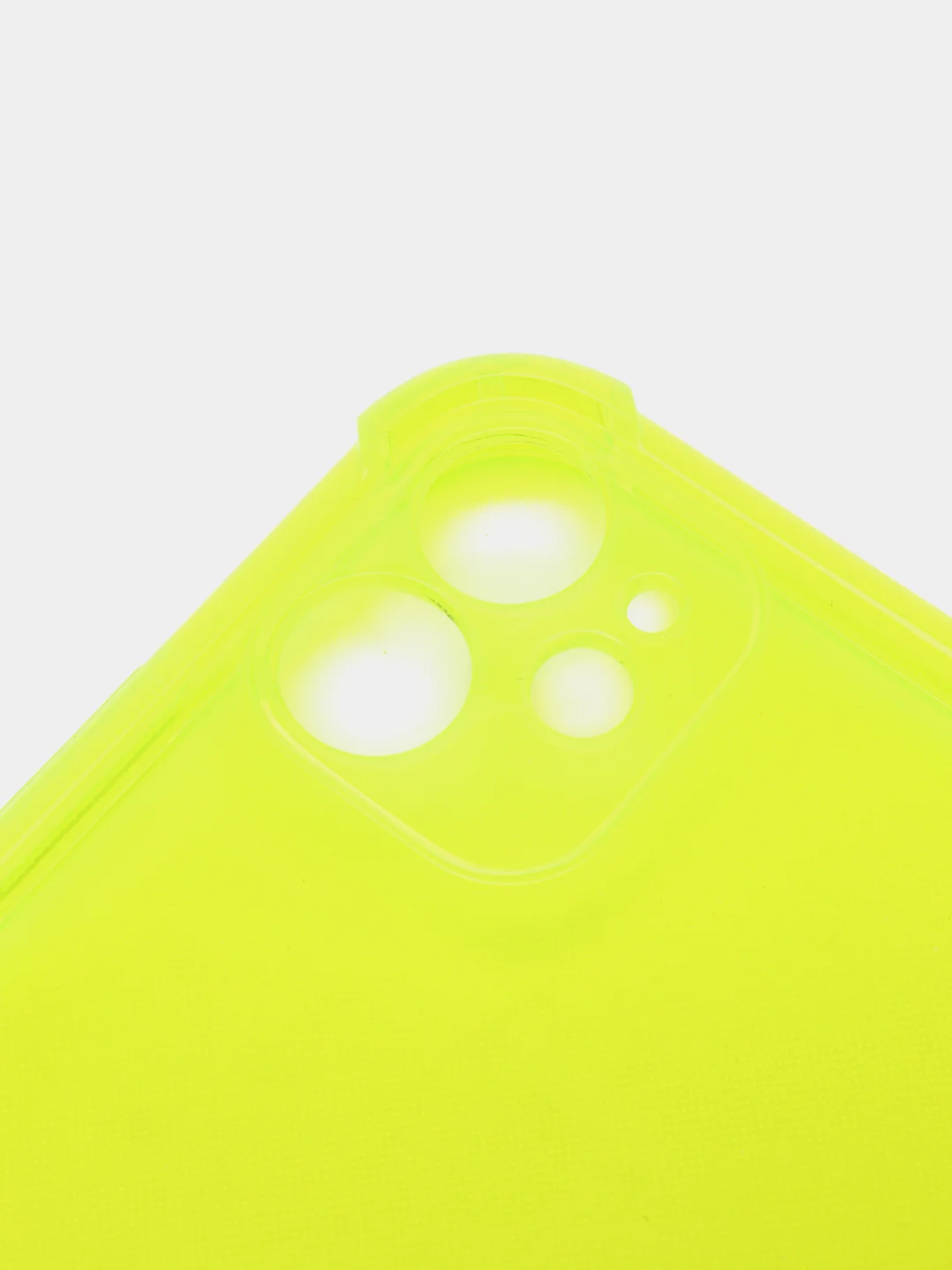Желтый противоударный чехол для iPhone 11, 12, 13, 13 Pro защита камеры, прозрачный, неоновый
