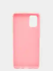 Розовый чехол Samsung Galaxy A71, Самсунг Галакси А71 силиконовый, цветной, матовый