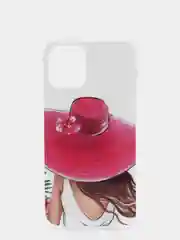 Лавандовый чехол iPhone 12 / 12 Pro, 12 Pro Max, 12 Mini чехол силиконовый с рисунком