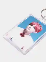 Белый брелоки двусторонние K-pop, акриловые