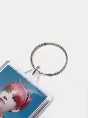 Белый брелоки двусторонние K-pop, акриловые