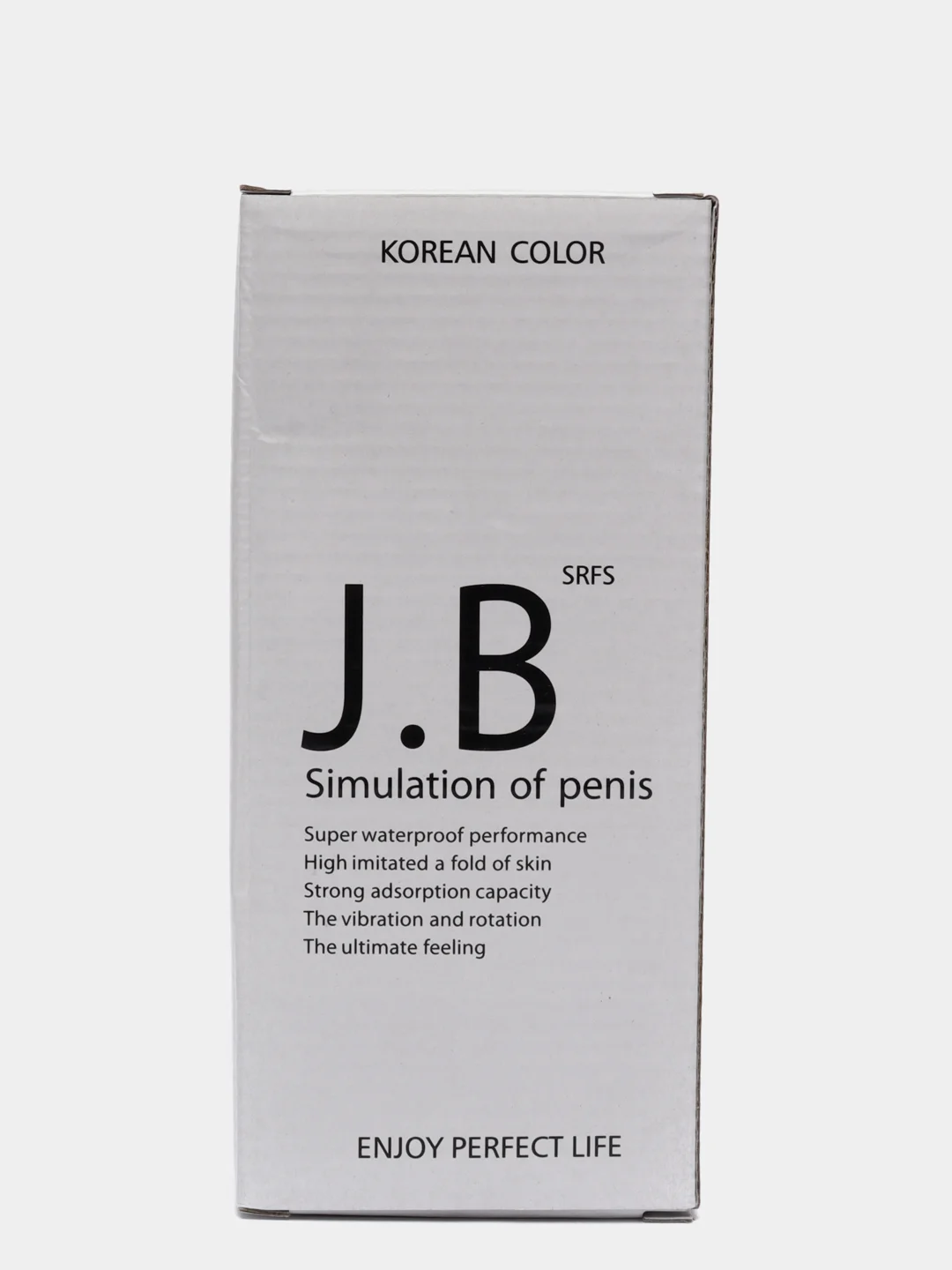 Черный фаллоимитатор с присоской J.B, 20 см