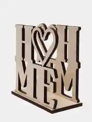 Бежевый салфетница "Home"