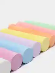 Мелки для рисования на асфальте, цветные, 8 штук, 18,7 х 13,7 см