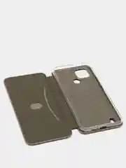 Серый чехол-книжка для Realme C21 2021
