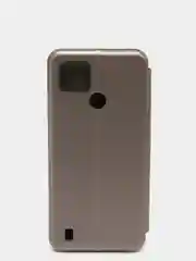 Серый чехол-книжка для Realme C21 2021