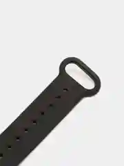 Синий ремешок силиконовый для Xiaomi Mi Band 3/4