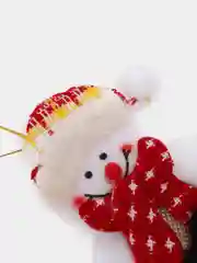 Бордовый украшение-подвеска новогоднее
